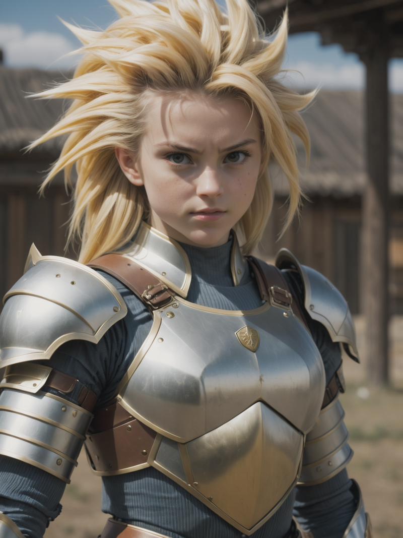 31074463-1850492235-Photo of a girl,cinematic film still,super saiyan, full plate armor.png